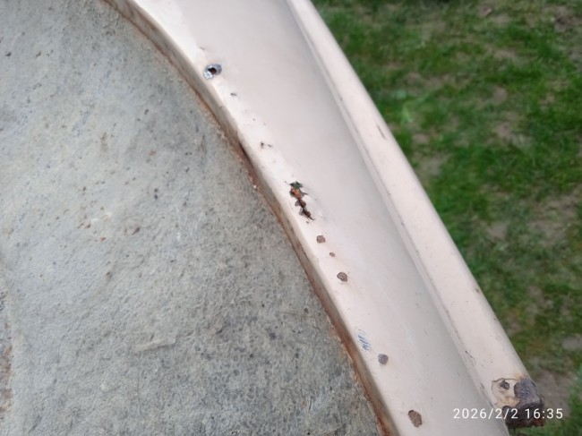 Elle a été mal démonté