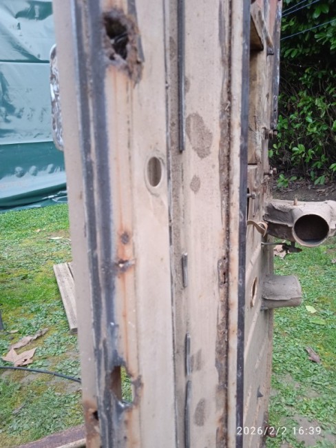 Elle était au milieu d'un champ