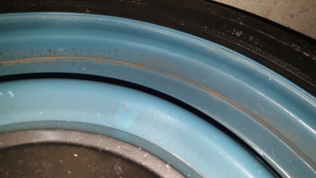 Tubeless avec la saignée