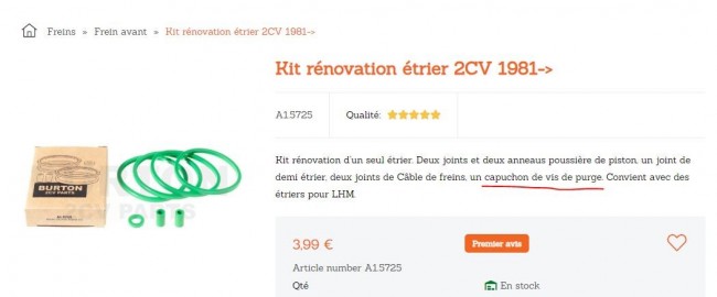 Kit rénovation étrier Burton.JPG (53.32 Kio) Vu 7218 fois Kit rénovation étrier Burton.JPG