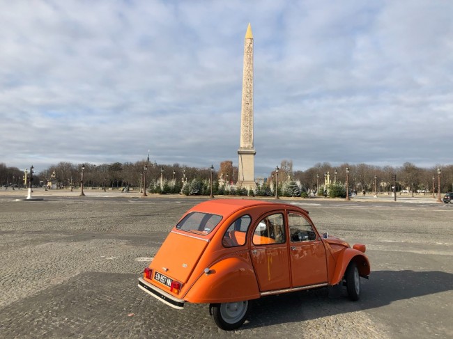 2CV4 orange ténéré