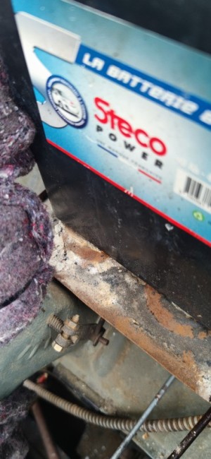 Poudre sous batterie