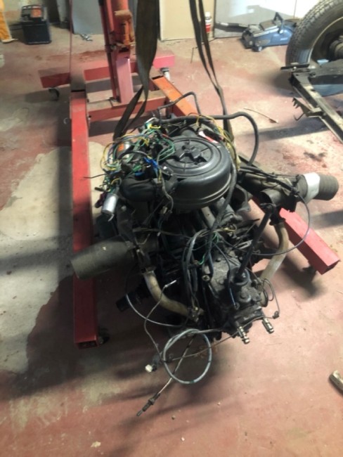 démontage du moteur